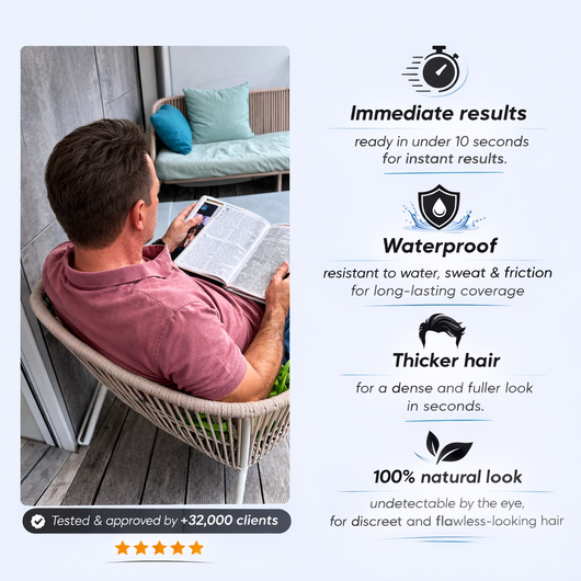 boldvik™ - Instant Hair Concealer Powder